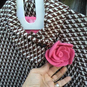 Lilly Pulitzer houndstooth swing Jacket XS